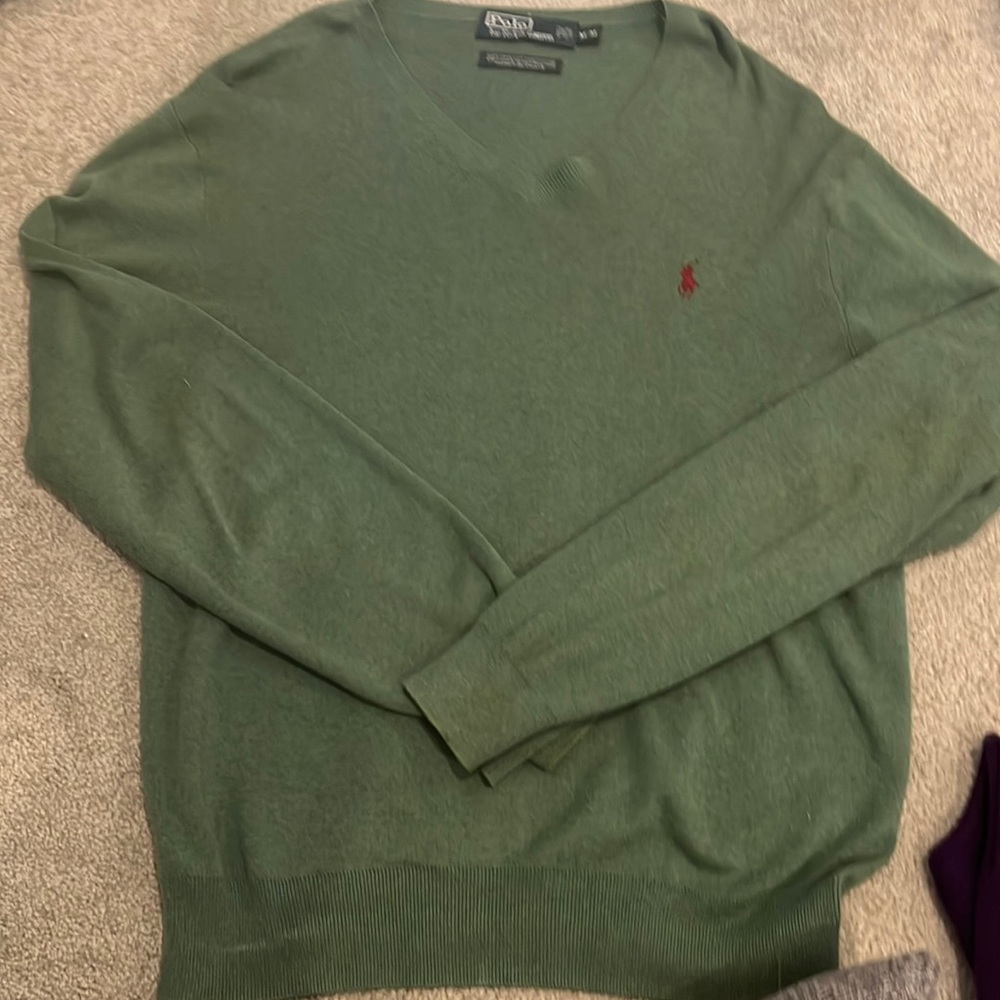 Ralph Lauren Polo Green Sweater